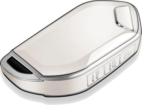 Tukellen for Kia Key Fob ، واقي غطاء Case Case Sofer الخاص بـ TPU متوافق مع 2023 2024 Telluride EV5 Remote 5-Buttons Smart Key ، Key Shell (Pink) in Kuwait
