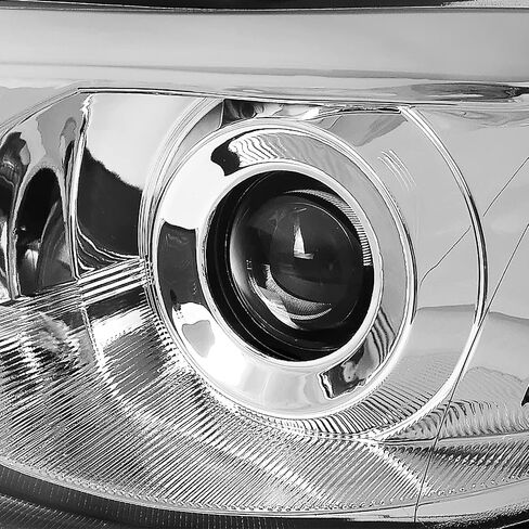 SPEC-D TUNING LED Black Projector Headlights Compatible with 2008-2011 Subaru Impreza Outback Sport, 2008-2014 Subaru Impreza WRX, Left + Right Pair Headlamps Assembly in Saudi Arabia