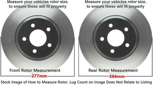 Detroit Axle - Brake Kit for Subaru Forester 1998-2002 - [Impreza 1999-2001] Disc Brakes Rotors Ceramic Brake Pads Replacement Front and Rear in Saudi Arabia