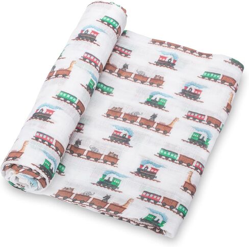 Swaddle Blanket 100% Cotton, Soft Muslin Swaddle Blankets, 47 x 47 inches Baby Swaddles for Boys and Girls, Lightweight Baby Blanket, Baby Essentials, Registry (Golf Balls Print) in Saudi Arabia