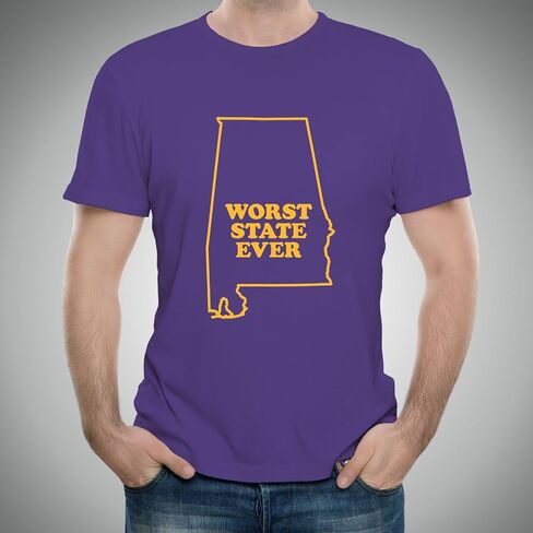 ملابس UGP Campus Superel أسوأ ولاية على الإطلاق - Travel Sports Team Team Pride T Shirt in Saudi Arabia