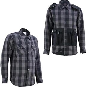 LVAD Men’s Flannel Shirt – HeartMate 3 Gear, Adjustable & Breathable with Battery Controller Pockets – Comfortable & Durable in Kuwait
