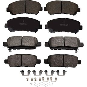 PM Auto Front Rear Brake Pads Replacement For 2014 2015 Nissan Rogue Select S, Set of 8 Ceramic Brakes Pads in Kuwait