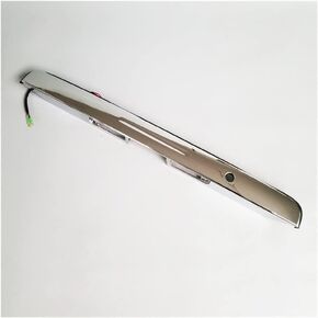 Compatible With Toyota Hiace Commuter Quantum 2005-2018 Model Tailgate Garnish Rear Door Handle Cover Chrome With Light License Lamp in Saudi Arabia