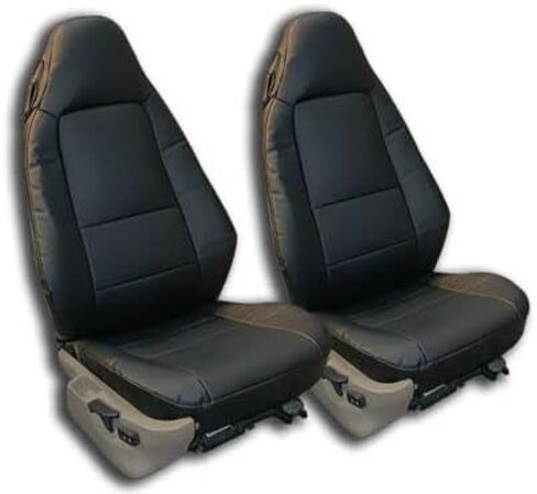 Iggee Designed for BMW Z3 (Not M Series) Artificial Leather Custom Original fit 2 Front seat Covers Pair (Beige) in Kuwait
