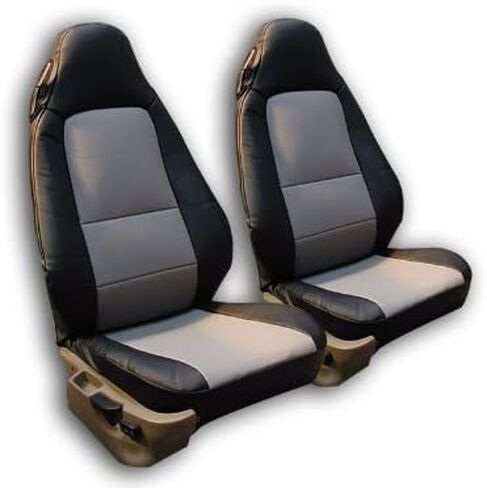 Iggee Designed for BMW Z3 (Not M Series) Artificial Leather Custom Original fit 2 Front seat Covers Pair (Beige) in Kuwait