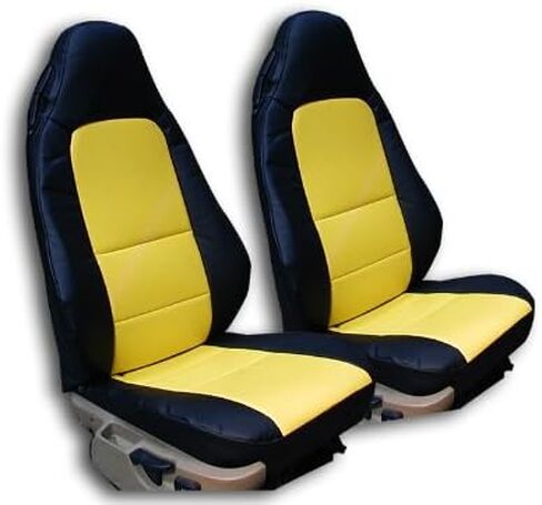 Iggee Designed for BMW Z3 (Not M Series) Artificial Leather Custom Original fit 2 Front seat Covers Pair (Beige) in Kuwait