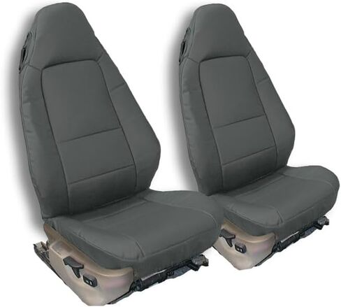 Iggee Designed for BMW Z3 (Not M Series) Artificial Leather Custom Original fit 2 Front seat Covers Pair (Beige) in Kuwait