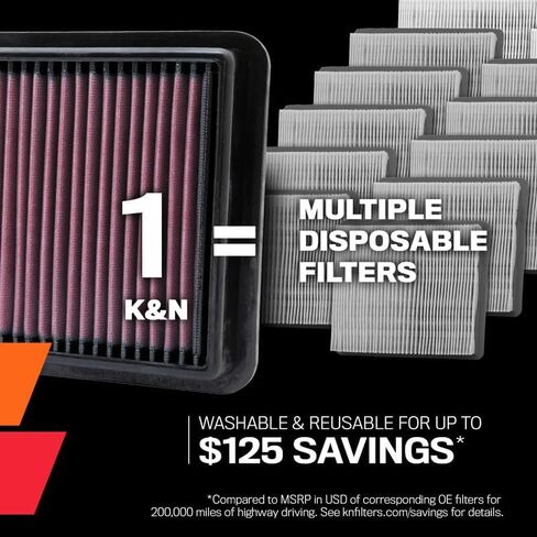 K&N 33-5138 Replacement Air Filter in Saudi Arabia