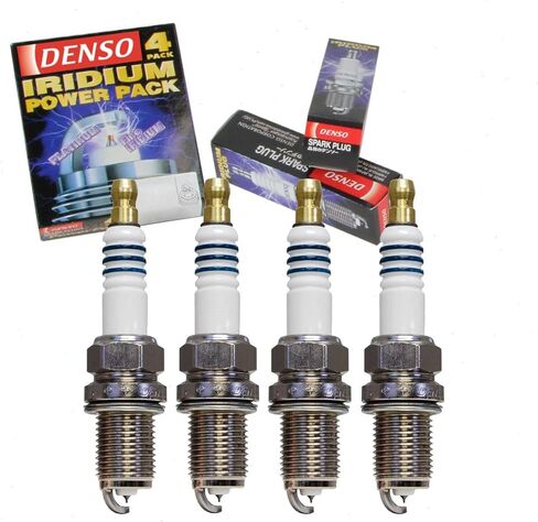 4 PC Denso Iridium Power Sparks توافق مع شيفروليه كروز 1.4L L4 2011-2015 in Saudi Arabia
