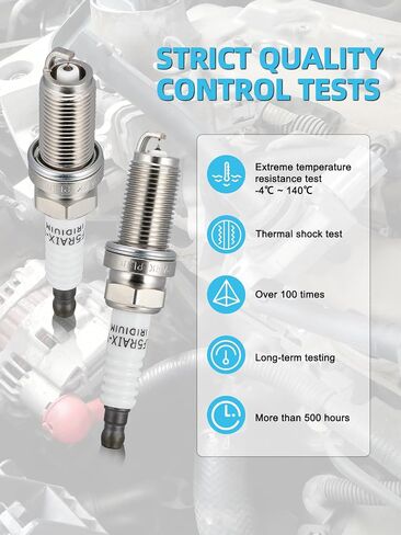 XP5325 4469 Spark Plug Double Iridium 4PCS (2.0L 2.4L 2.7L) 2000-2020 For Toyota Highlander Camry RAV4,For Jeep Cherokee,For Hyundai Tucson Kia Forte,For Nissan,For Suzuki,For Dodge Dart & more in Saudi Arabia