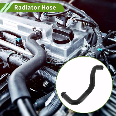 No.LR013681 Radiator Hose for Land Rover LR4 5.0L V8 2010-2013 Good Sealing Black Upper Coolant Water Hose Rubber 1 Pc in Saudi Arabia