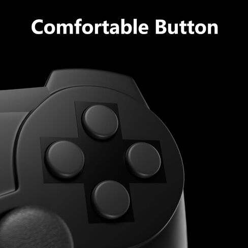 Eagolloar Wireless Controller 2 Pack for PS3, Dual Analog Bluetooth Rechargeable Game Controller for PS3 with Charging Cable,Dual Vibration- Red and Black in Kuwait