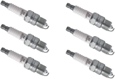 NGK V-Power Spark Plug WR5 (6 Pack) لـ Mercury Caliente 1964-1967 3.3L/200 in Saudi Arabia