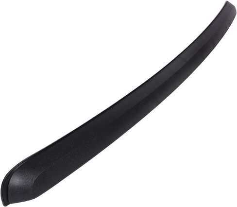 Front Hood Molding Trim Moulding Spoiler Wing ABS Matte Black Replacement for GMC Sierra 1500 2007-2013 for GMC Sierra 2500 HD 2007-2010 for GMC Sierra 3500 HD 2007-2010 in Saudi Arabia