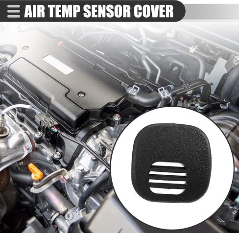 Motoforti Air Temp Sensor Cover ، Grille Center Vent Dash ، لشيفروليه كورفيت 5.7L 1997-2004 ، البلاستيك ، 10268306 ، أسود in Saudi Arabia