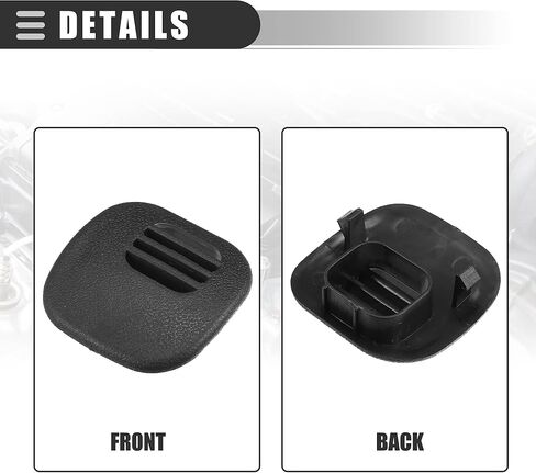 Motoforti Air Temp Sensor Cover ، Grille Center Vent Dash ، لشيفروليه كورفيت 5.7L 1997-2004 ، البلاستيك ، 10268306 ، أسود in Saudi Arabia