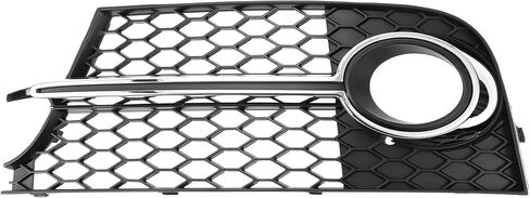 No.8J0807681K Fog Light Grill for Audi TT MK2 TTS 2011-2014 Front Left Front Lower Bumper Fog Light Cover Inserts ABS 1 Pc Black Silver Tone in Saudi Arabia