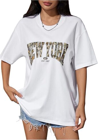 Verdusa Men's Camo Letter Graphic Tees Short Sleeve Summer T Shirt Daily Streetwear in Saudi Arabia