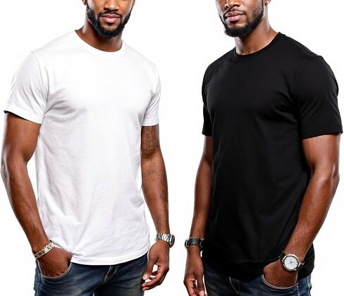 BV Essential Tees 3-Pack Cotton T-Shirts in Saudi Arabia