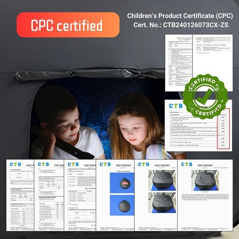 خيمة حسية للأطفال الذين يعانون من شهادة CPC - الزاوية الحسية الهادئة تساعد التوحد ، اضطراب فرط الحركة ونقص الانتباه ، الأطفال SPD الاسترخاء ، تقليل القلق - ألعاب خيمة Protable Protable Blackout Play Add Windows in Saudi Arabia