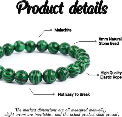 Natural Energy Healing Stone Charm Bracelet 8mm Natural Energy Healing Lava Rock Bracelet - Unisex in Kuwait