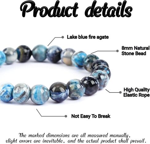 Natural Energy Healing Stone Charm Bracelet 8mm Natural Energy Healing Lava Rock Bracelet - Unisex in Kuwait
