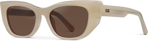 Wearme Pro-النظارات الشمسية المستقطبة للسيدات ، إطار خلات العين ، العدسات المستطيلة ، مفصلات متينة 5 برميل ، مصقول يدويًا in Kuwait