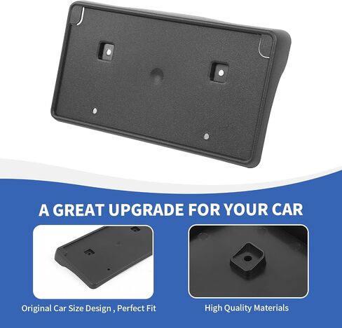 for RAM License Plate Frames, Front Bumper License Plate Holder Mount Bracket Compatible with 2013-2018 Dodge RAM Exterior Accessories, Black in Saudi Arabia