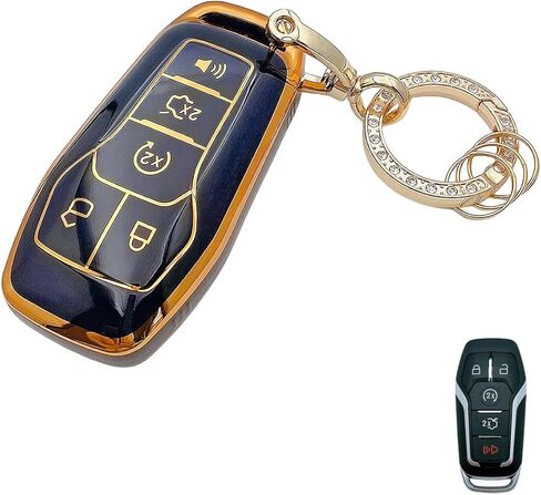 لغطاء مفتاح شيفروليه مع مجموعة حماية TPU الناعمة السوداء للسلسلة الرئيسية لعام 2016-2021 Chevy Exhinox Malibu Camaro Cruze Blazer Travers in Kuwait