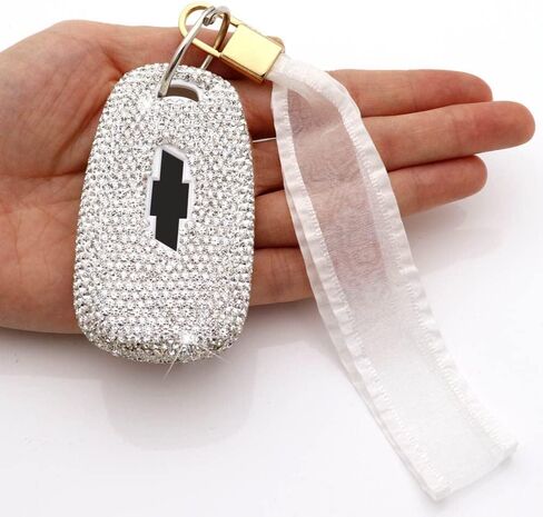 Key Fob Cover Compatible with Chevrolet Chevy Malibu Camaro Cruze Traverse Sonic Volt Bolt Equinox 2016-2021 in Saudi Arabia