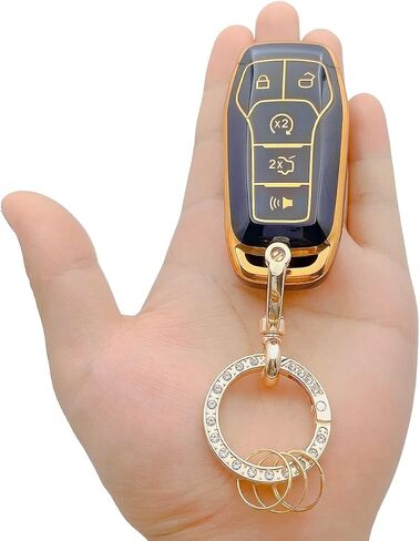 لغطاء مفتاح شيفروليه مع مجموعة حماية TPU الناعمة السوداء للسلسلة الرئيسية لعام 2016-2021 Chevy Exhinox Malibu Camaro Cruze Blazer Travers in Kuwait