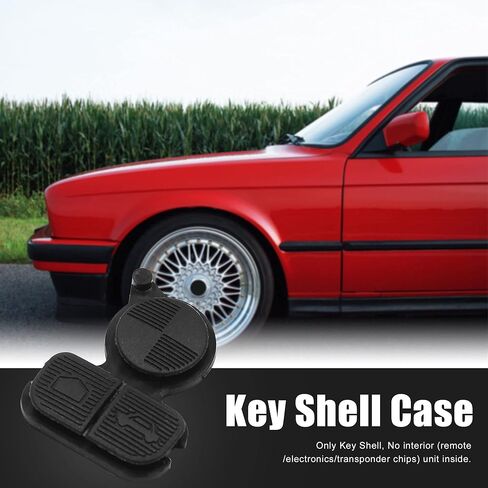 X AutoHaux 2PCS 3 أزرار لوحة مفتاح FOB عن بعد لسلسلة BMW 3 5 7 E38 E39 E36 Z3 Z4 Z8 X3 X5 in Saudi Arabia