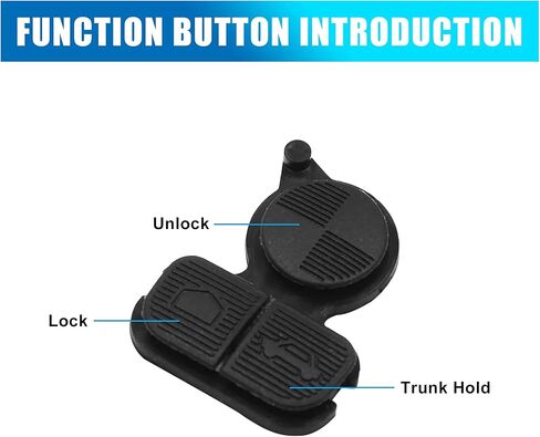 X AutoHaux 2PCS 3 أزرار لوحة مفتاح FOB عن بعد لسلسلة BMW 3 5 7 E38 E39 E36 Z3 Z4 Z8 X3 X5 in Saudi Arabia