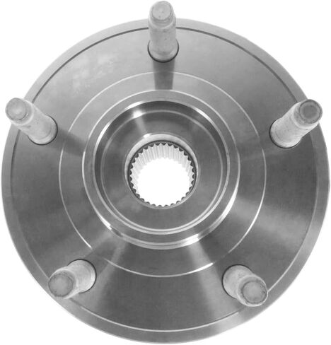Detroit Axle - 6pc Front Wheel Bearing Hubs Kit for Jeep Wrangler JK, 2 Wheel Bearing Hubs Assembly 2 Lower Ball Joints 2 Outer Tie Rod Ends Replacement in Saudi Arabia