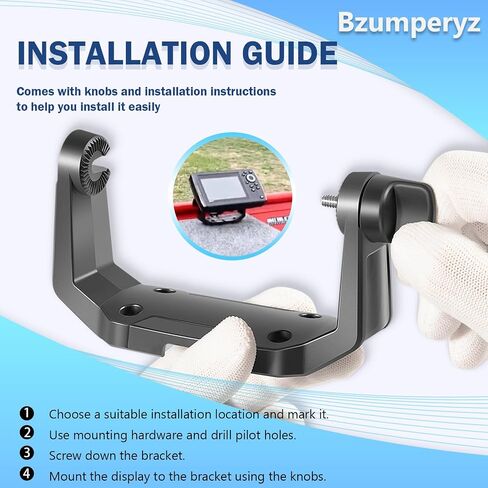 740146-1 Gimbal Bracket Mounting Bracket with Knobs Mounting Screws Fit for Helix-7 Series Fish Findes All Models in Kuwait