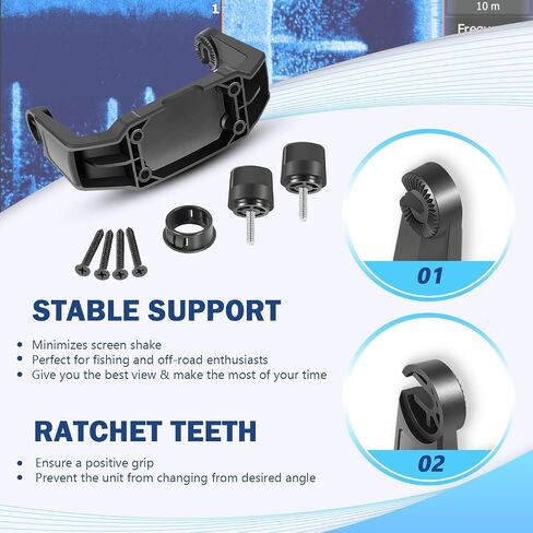 740146-1 Gimbal Bracket Mounting Bracket with Knobs Mounting Screws Fit for Helix-7 Series Fish Findes All Models in Kuwait