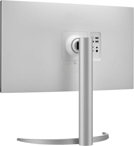 LG 27UP650K-W 27-inch Ultrafine 4K UHD (3840 x 2160) IPS Computer Monitor, 60Hz, 5ms, DisplayHDR 400, Reader Mode, Flicker Safe, HDMI, DisplayPort, Tilt/Height/Pivot Adjustable Stand, White in Kuwait