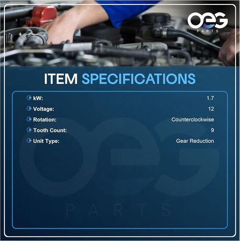 OEG Parts New Starter Compatible with Volkswagen Jetta 1.6L 1984-92, 1.9L 1993-01, 2.8L 1994-95; Golf 1.6L 1985-92, 1.9L 1993-95, 2.8L 1995; Passat 1.9L 1993-97, 2.8L 1993-95 020911023A 020911024C in Saudi Arabia