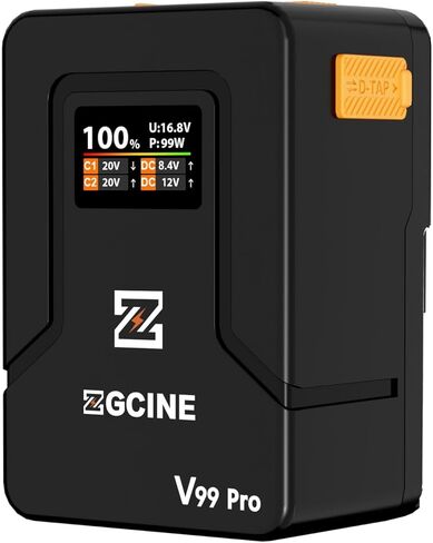 Zgcine ZG-V99Pro V-Mount Battery Orange in Kuwait