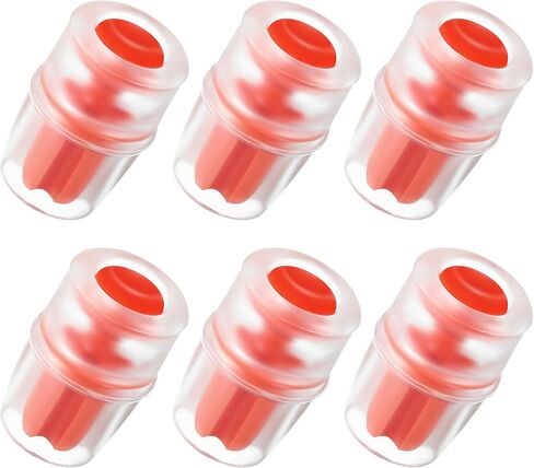 Enhon 6 Pack Bite Valve Replacement Sheath for Water Bladder, Compatible with Osprey Packs Hydraulics Reservoirs, Hydration Pack Bite Valve Silicone Nozzle Mouthpiece Replacement (Black) in Saudi Arabia