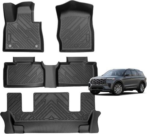 حصيرة سيارة TPE لـ Mazda CX-5 2017-2025 ، 5 مقاعد بطانات أرضية ، تغطية كاملة في جميع الأحوال الجوية ، إكسسوارات السيارات غير المنقولة غير المنقولة in Kuwait
