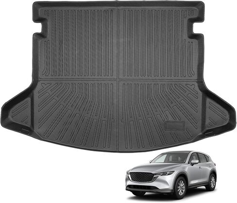 حصيرة سيارة TPE لـ Mazda CX-5 2017-2025 ، 5 مقاعد بطانات أرضية ، تغطية كاملة في جميع الأحوال الجوية ، إكسسوارات السيارات غير المنقولة غير المنقولة in Saudi Arabia