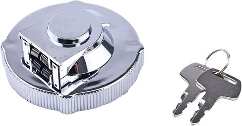 FridayParts Fuel Tank Cap E131-1038 Compatible for Hyundai Excavator R110-7 R140LC-7 R160LC-7 R180LC-7 R360LC-7 Replacement in Saudi Arabia