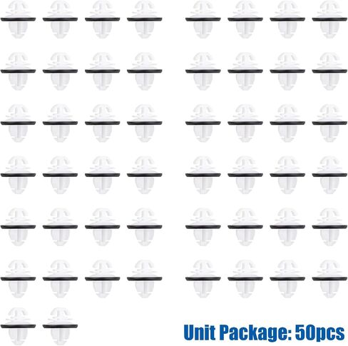 OAUTOO 50PCS Side Body Side Clip Clip Cover Cover Cover Cover 9109910000 for Mercedes-Benz Sprinter 1500 2500 3500 3500XD 2019-2024 in Saudi Arabia