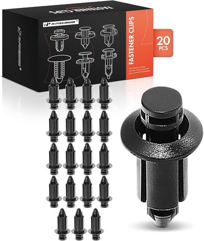 A-Premium 20PCS Plastic Wheel Opening Molding Rivet Fasteners Retainer Clips Compatible with Mazda CX-5, 3, 6, CX-9, 5, MX-5 Miata, CX-3, CX-30, CX-50, CX-90, MX-30 EV - for 7mm Hole in Saudi Arabia