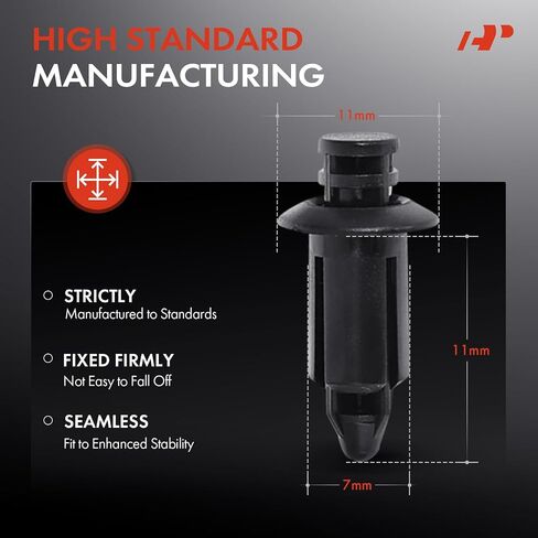 A-Premium 20PCS Plastic Wheel Opening Molding Rivet Fasteners Retainer Clips Compatible with Mazda CX-5, 3, 6, CX-9, 5, MX-5 Miata, CX-3, CX-30, CX-50, CX-90, MX-30 EV - for 7mm Hole in Saudi Arabia