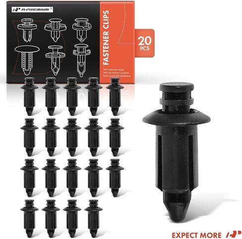 A-Premium 20PCS Plastic Wheel Opening Molding Rivet Fasteners Retainer Clips Compatible with Mazda CX-5, 3, 6, CX-9, 5, MX-5 Miata, CX-3, CX-30, CX-50, CX-90, MX-30 EV - for 7mm Hole in Saudi Arabia