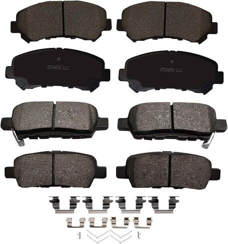 PM Auto Front Rear Brake Pads Replacement For 2014 2015 Nissan Rogue Select S, Set of 8 Ceramic Brakes Pads in Saudi Arabia