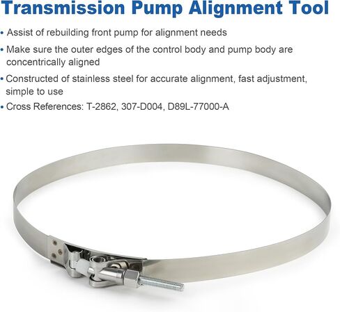 Front Pump Alignment Band Clamp Alternative Tool E40D 4R100 5R110W For Ford Automatic Transmission F-250 F-350 Super Duty 1989-2010 D89L-77000-A in Saudi Arabia